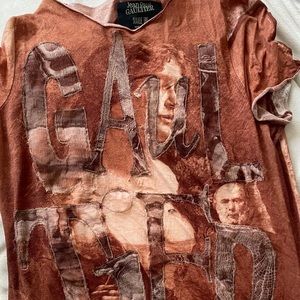 Jean Paul Gaultier Mesh Blouse